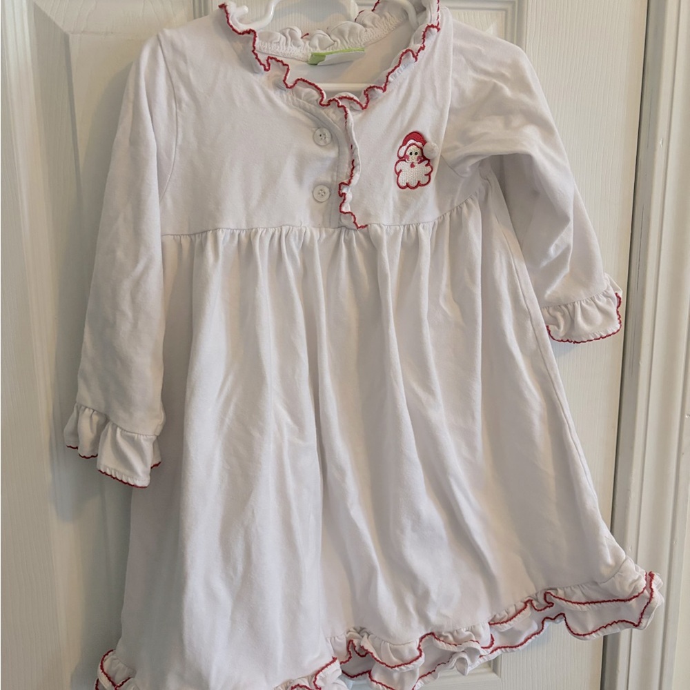 Classical Whimsy toddler girl Christmas dress/gown size 3T GUC